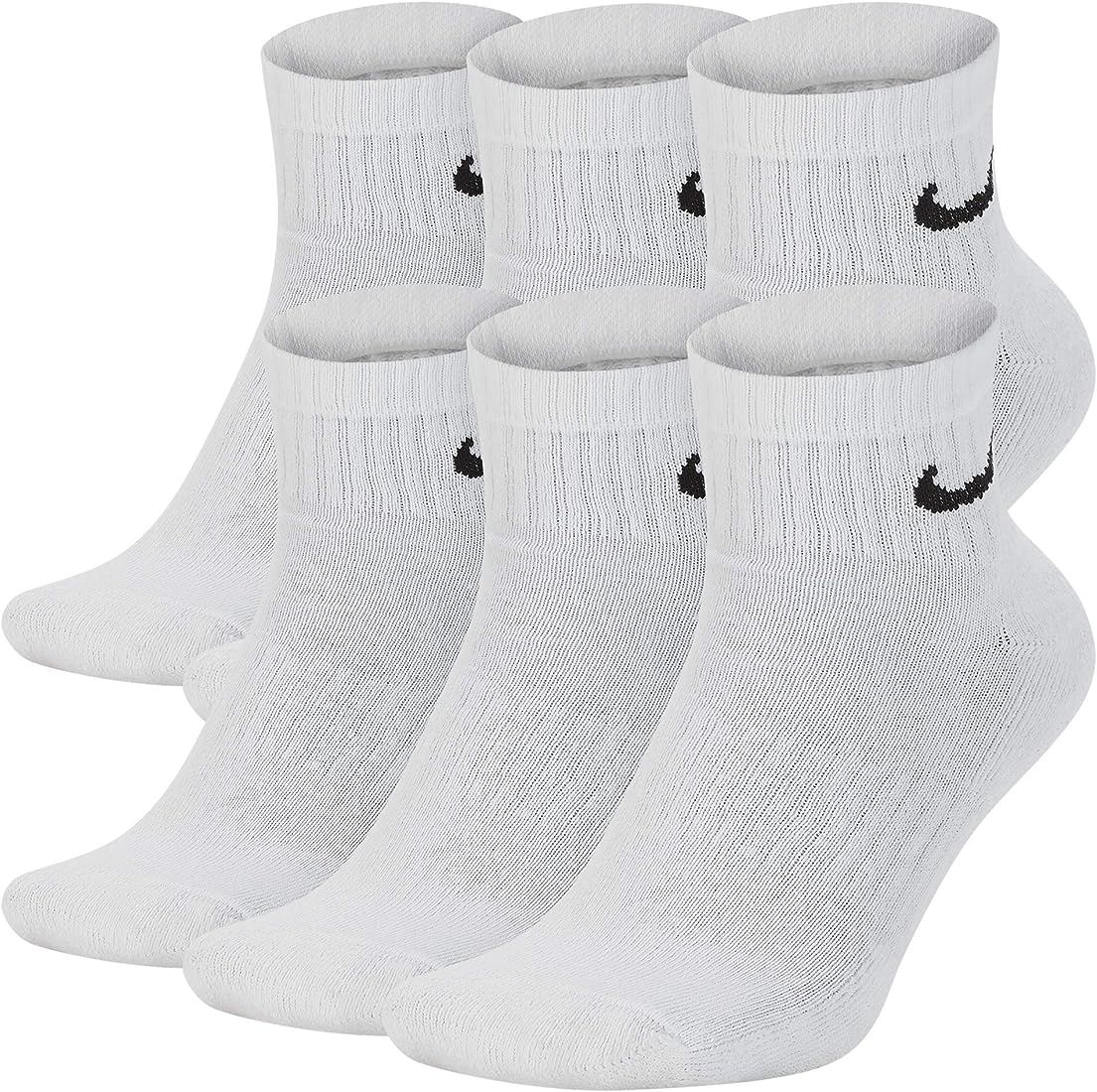Nike Everyday Cushion Ankle Training Socks (6 Pair) | Amazon (US)