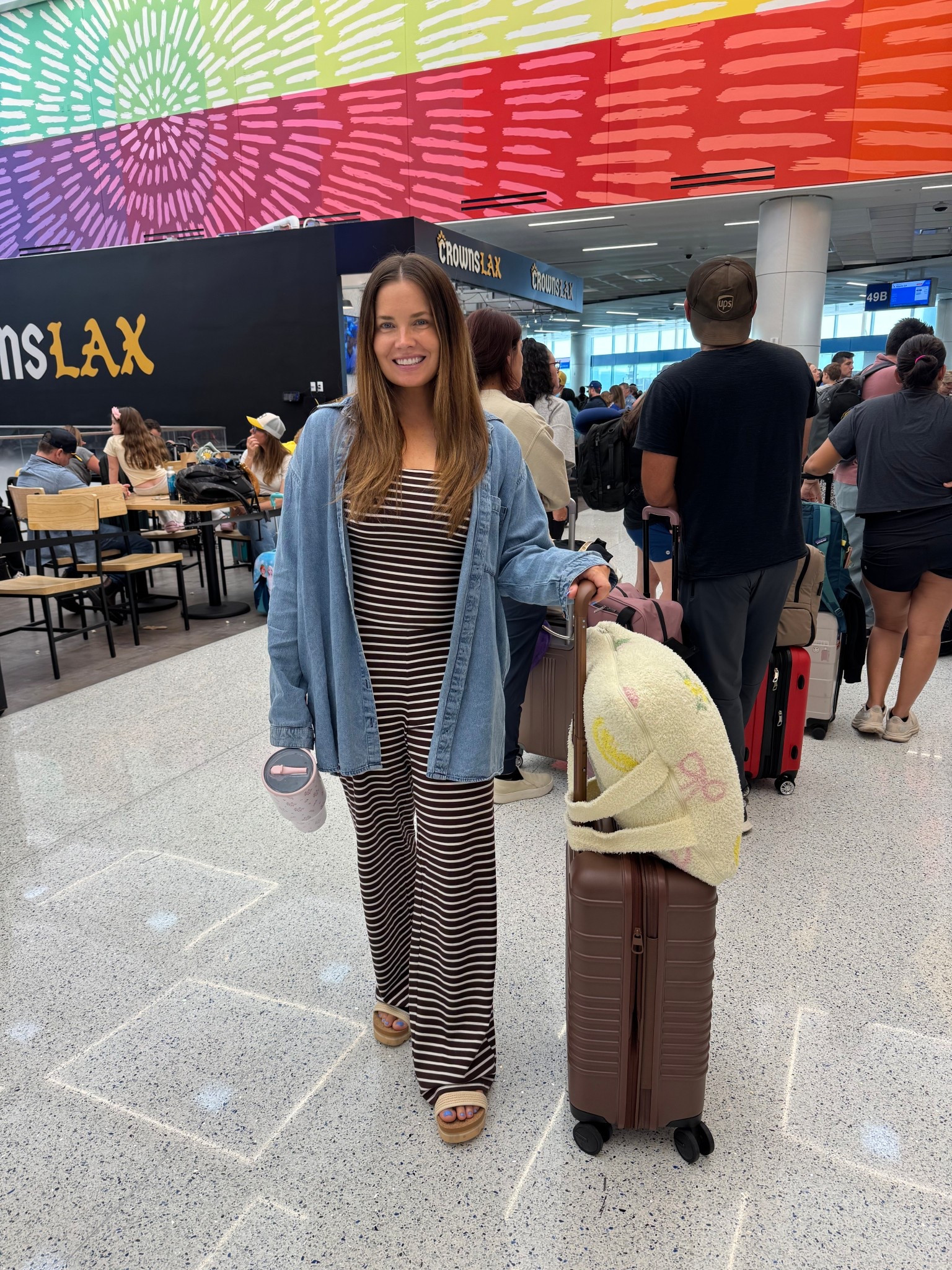 Travel fit for a long travel day! This Amazon set is super comfy & comes in other colors too! Feels like I’m wearing pjs! 