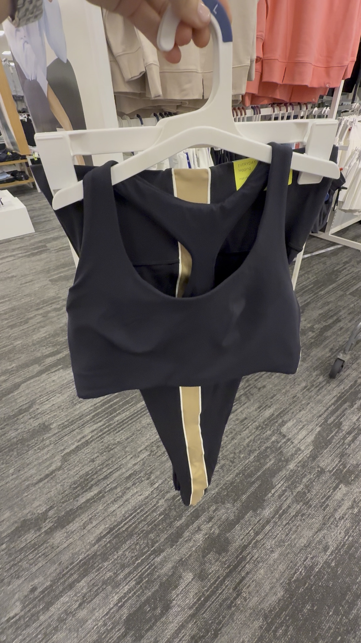 Target has some of the cutest workout clothes for fall in store in online right now. Found this cute matching set. They are sold separately so you can mix and match sizing.

Fall outfit, workout clothes, leggings, workout leggings, sports bras, target workout clothes, target leggings, cute target clothes for working out

#LTKFindsUnder50 #LTKActive #LTKOver40