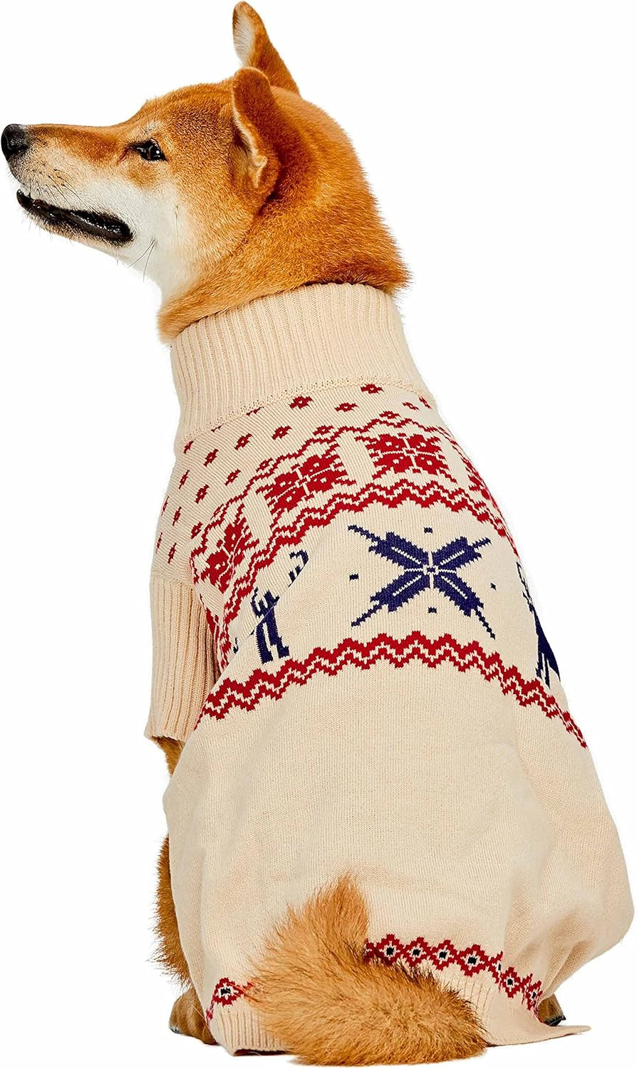 Blueberry Pet 7 Patterns Snowflake Dog Sweaters | Amazon (US)