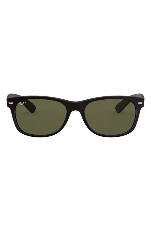 Ray-Ban New Wayfarer Classic 58mm Sunglasses in Matte Black at Nordstrom | Nordstrom