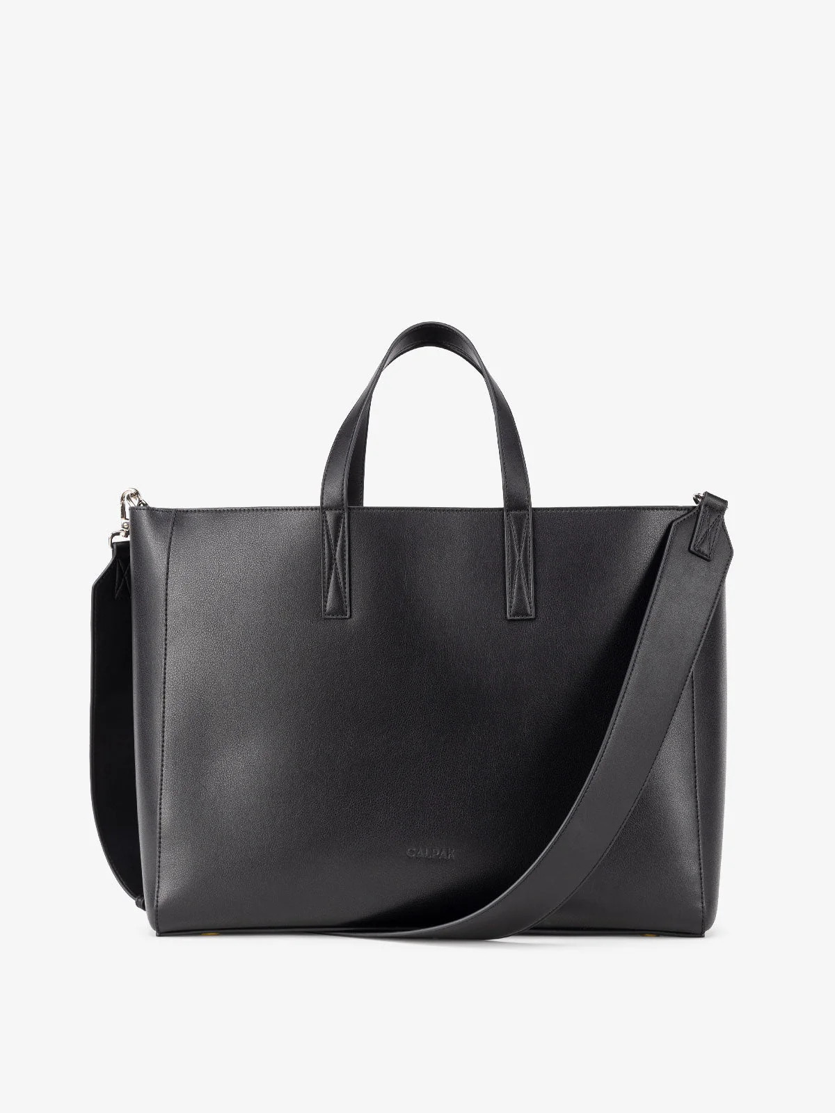 Haven 16" Laptop Tote Bag in Black | CALPAK