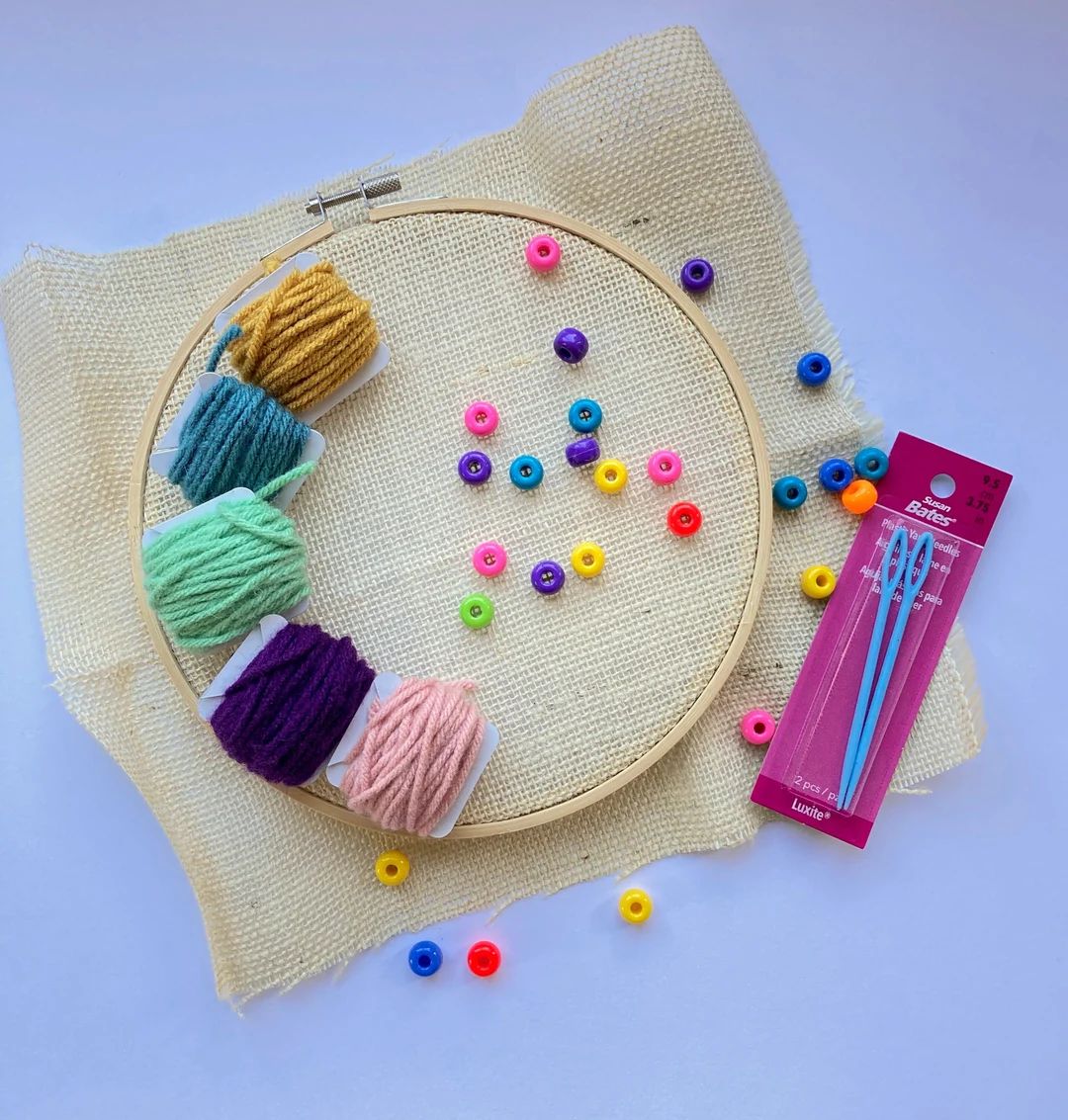 Kids Beginner Sewing Kit Waldorf Montessori Sewing Kit Hand - Etsy | Etsy (US)