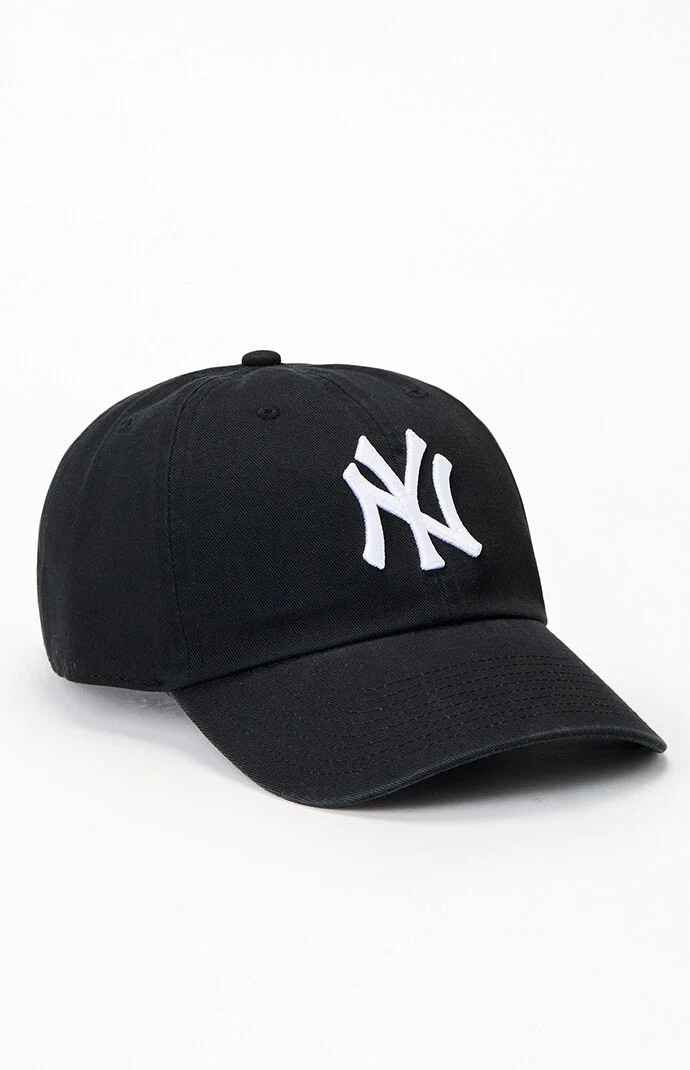 47 Brand NY Yankees Dad Hat in Black | PacSun
