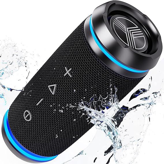 TREBLAB HD77 - Wireless Bluetooth Speaker - 30W Stereo, 20H Battery, IPX6 Waterproof, TWS Mode, P... | Amazon (US)