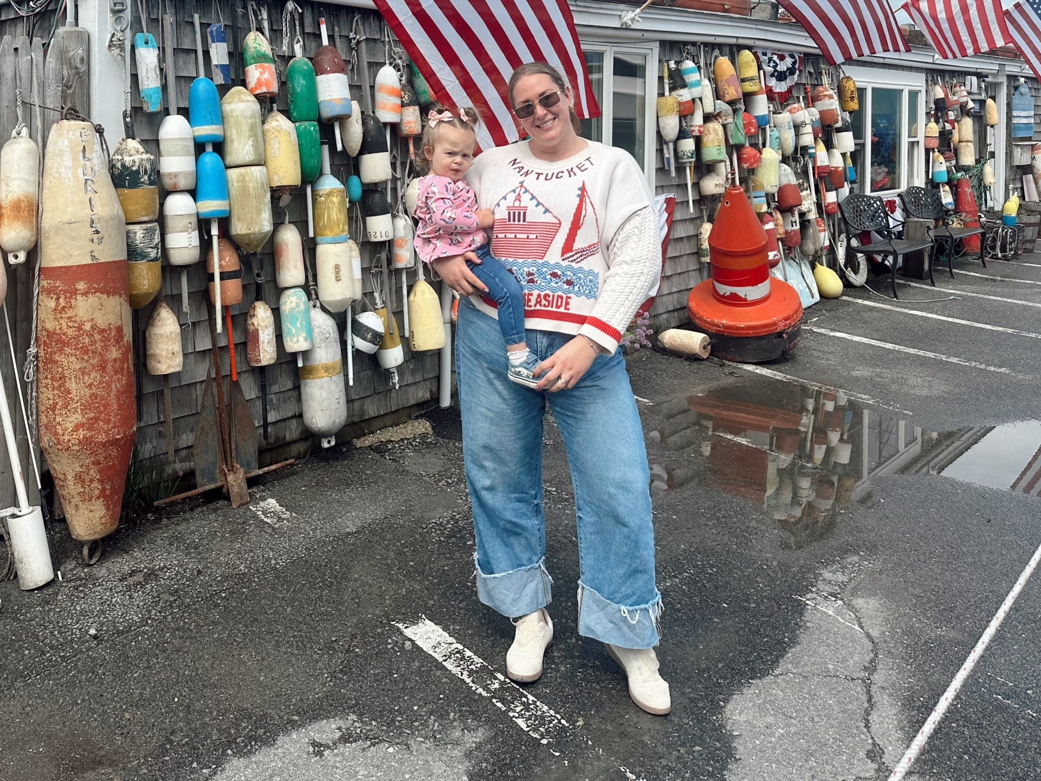 One of my favorite Cape Cod outfits. This cable knit Nantucket sweater was a hit and I loved every moment of wearing it! 

#LTKPlusSize #LTKTravel #LTKSummerEdit