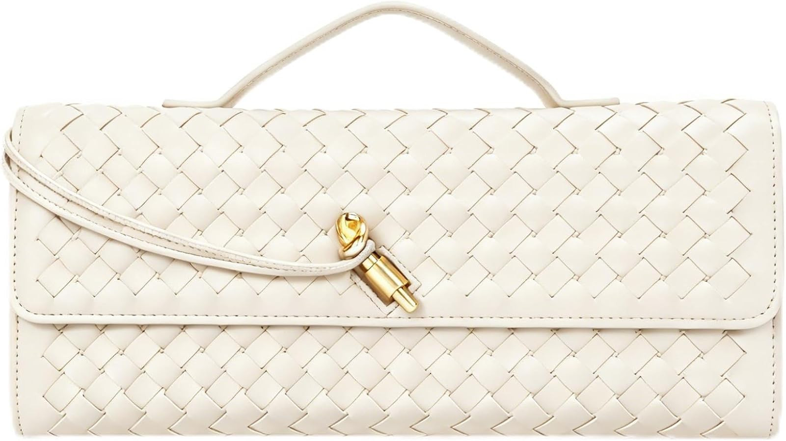 Trendy Woven Evening Clutch Purses,Women Underarm Shoulder Handbag,Formal Satchels Crossbody Purs... | Amazon (US)