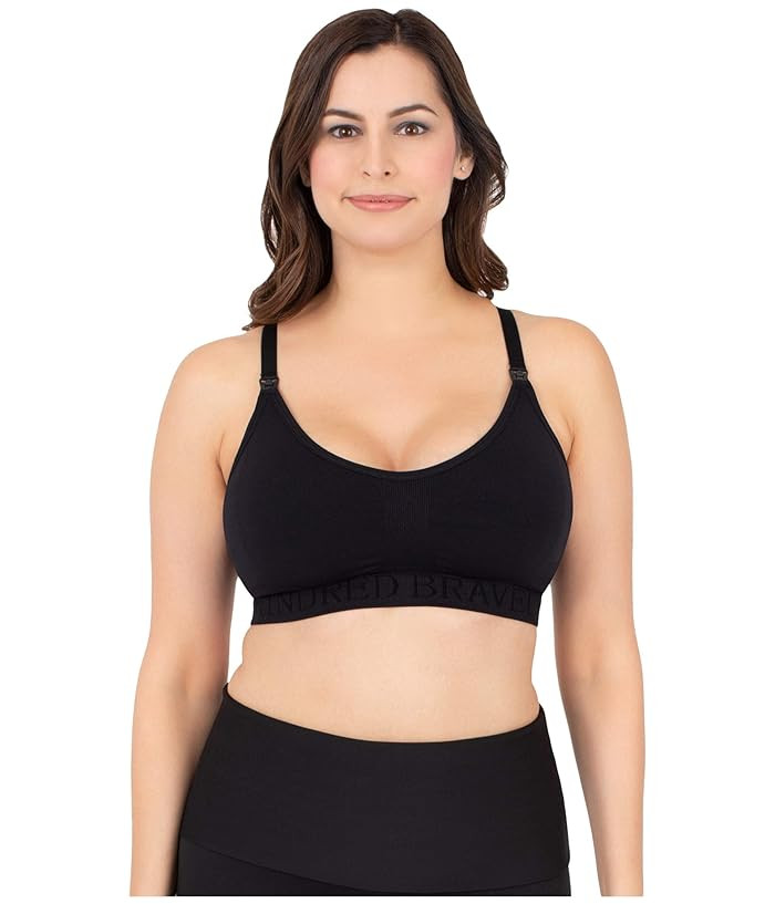 Kindred Bravely Sublime Support Low Impact Nursing Maternity Sports Bra (Black) Women's Bra | Zappos
