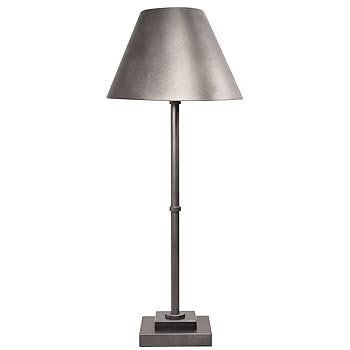 Signature Design by Ashley Belldunn Modern 26.38" Table Lamp, Metallic Silver | Amazon (US)