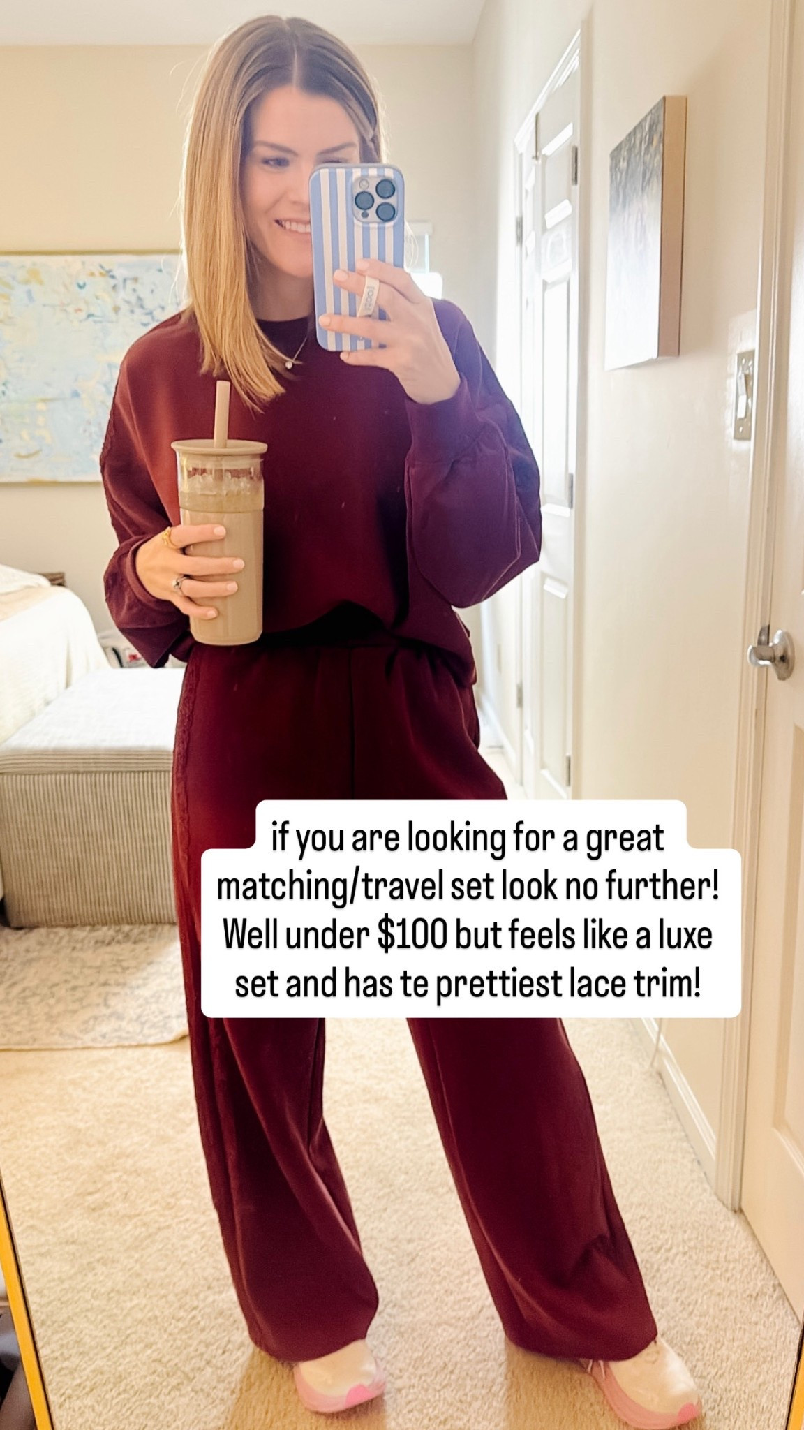 Travel Set Lounge Set Matching Set Spanx Look & Feel for Less 

#LTKootd #LTKOver40