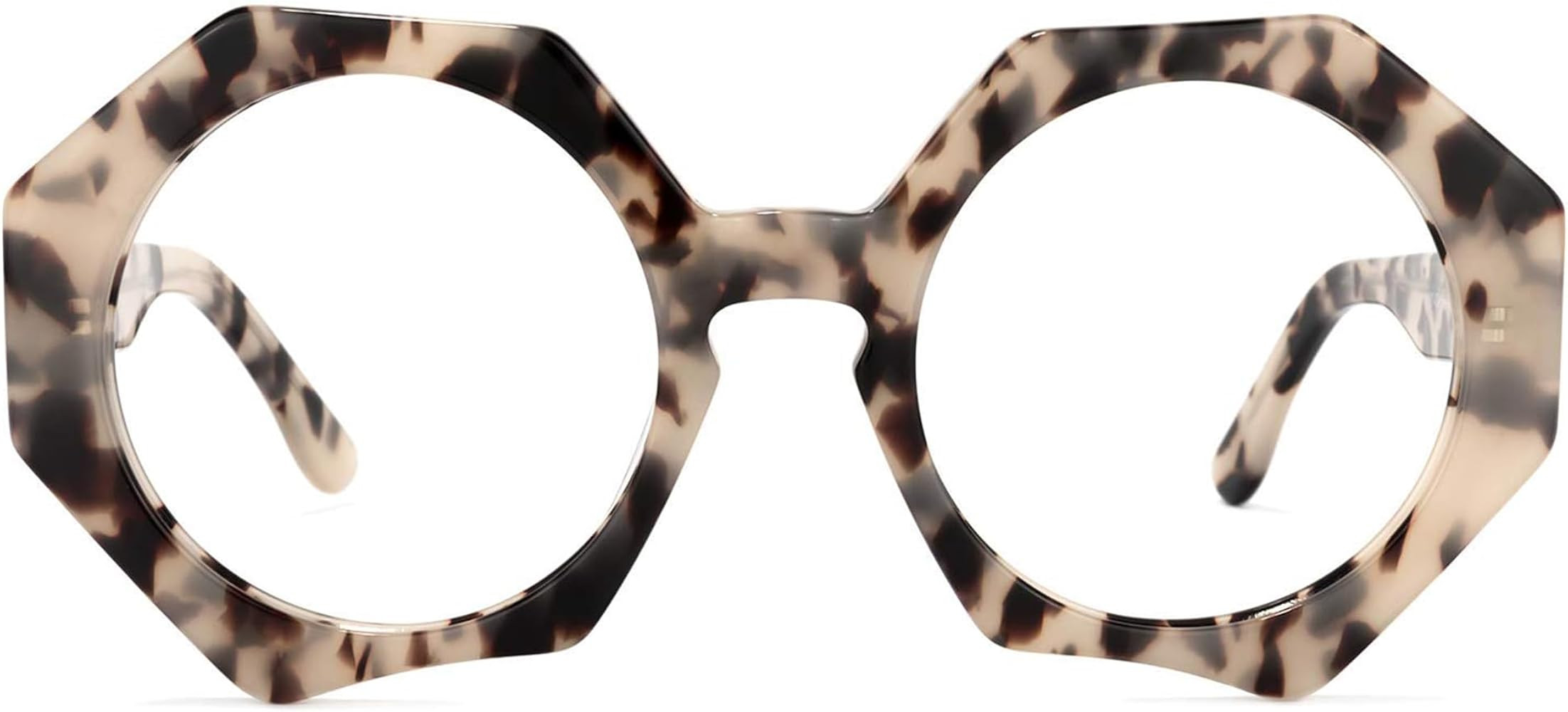Zeelool Oversized Geometric Blue Light Blocking Glasses, Fashion Glasses for Women with UV400 Pro... | Amazon (US)