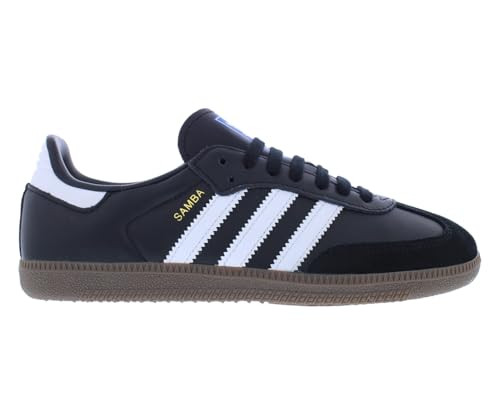 adidas Samba Womens Shoes Size 9.5, Color: Core Black/Cloud White/Gum-Black | Amazon (US)