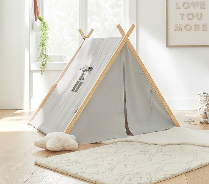 Collapsible Play Tent | Pottery Barn Kids | Pottery Barn Kids