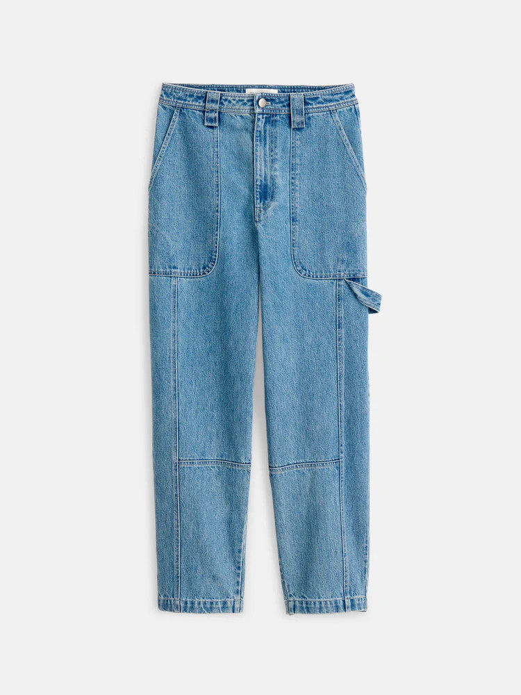 Phoebe Pant in Denim | Alex Mill