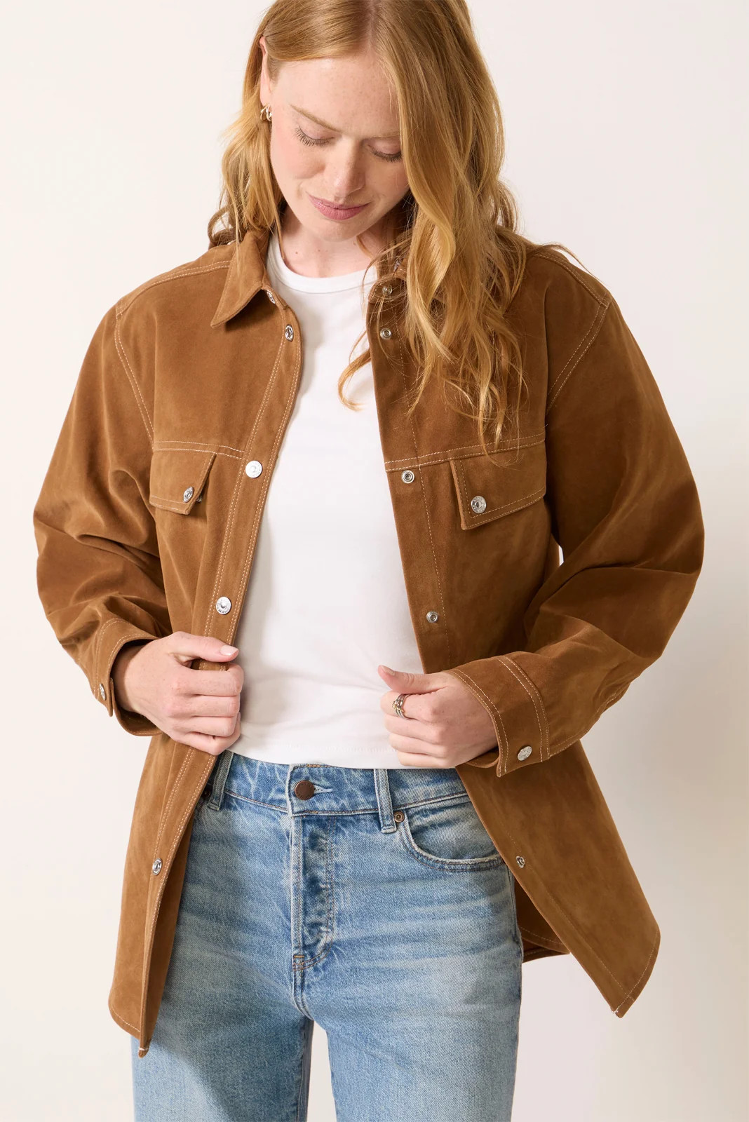 The Better Than Suede Overshirt | Evereve
