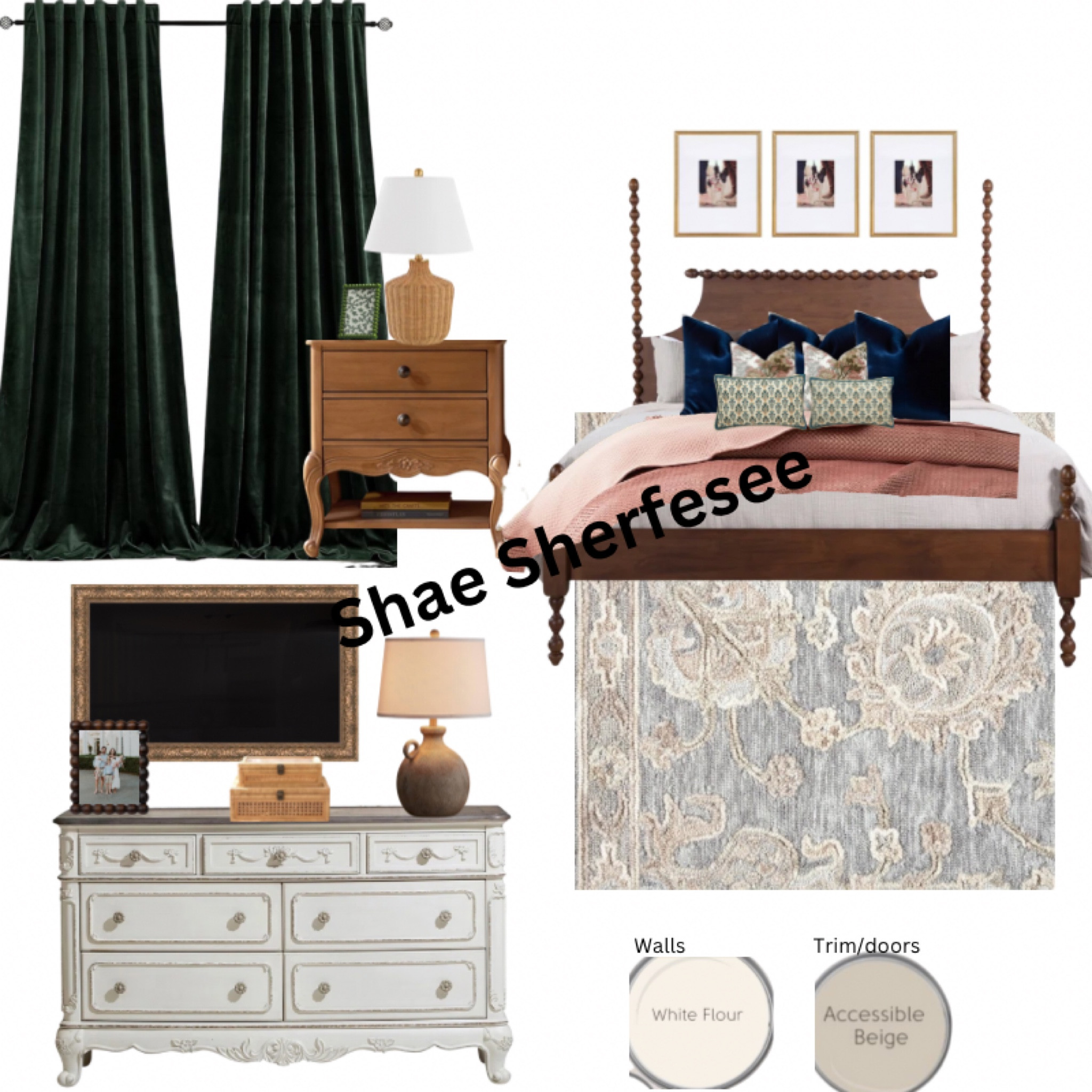 New client bedroom design - possibly one of my favorites!

#LTKHome #LTKOver40