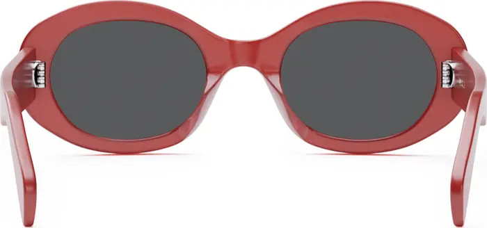 Triomphe 52mm Oval Sunglasses | Nordstrom