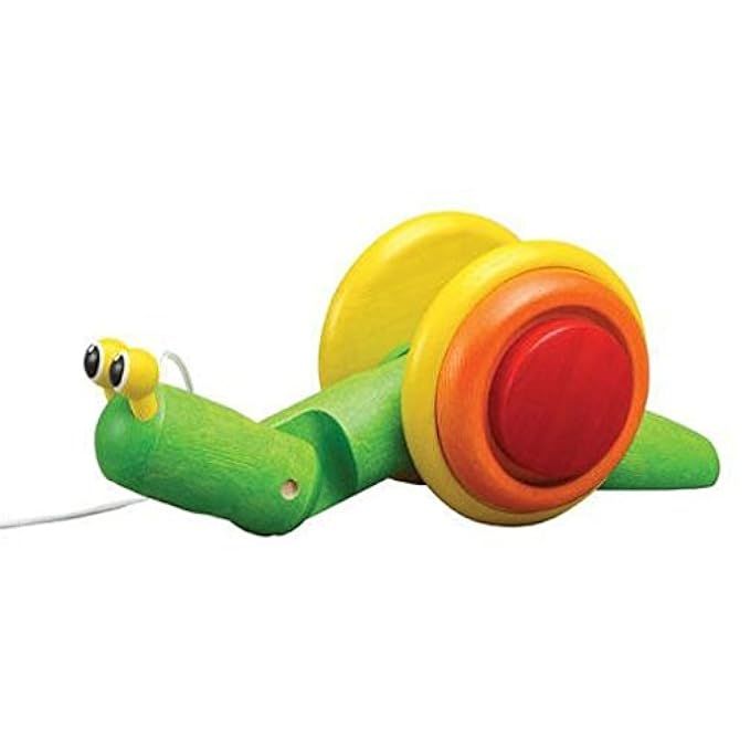 Plan Toy Pull-Along Snail | Amazon (US)