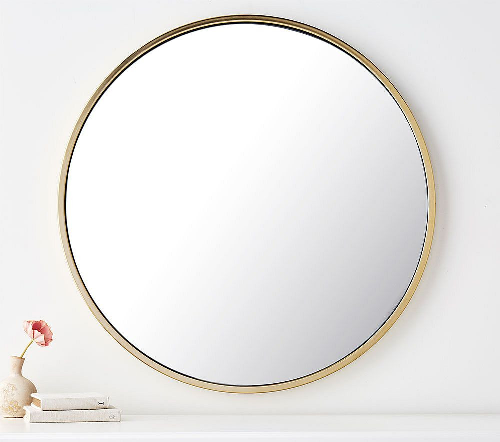 Metal Round Mirror (30") | Pottery Barn Kids