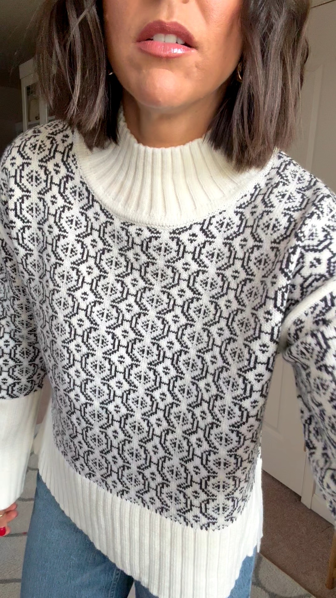 This gorgeous Walmart sweater was a top seller again! I’m in size small. Size 2 in jeans 

#LTKSeasonal #LTKSaleAlert #LTKHoliday