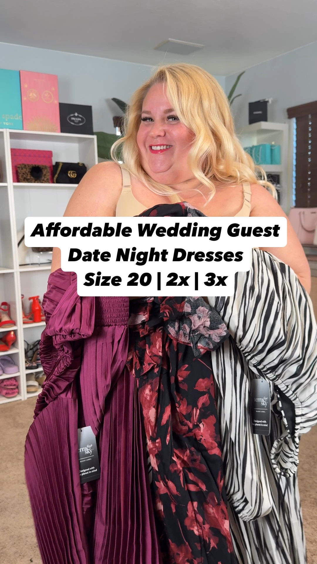 If you’re looking for wedding guest looks or date night I’ve got you! These affordable dresses could work well for either occasion and you’ll wear them time and time again!
Black and white 2X
Berry pleated dress 2X 
Red and black with ruffle 2X 

The real question is what shoes are we wearing?

#LTKPlusSize #LTKFindsUnder100 #LTKWedding