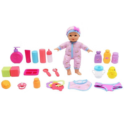Dream Collection: 12"  Baby Doll Starter Set 22pc, Ages 2+ | Target