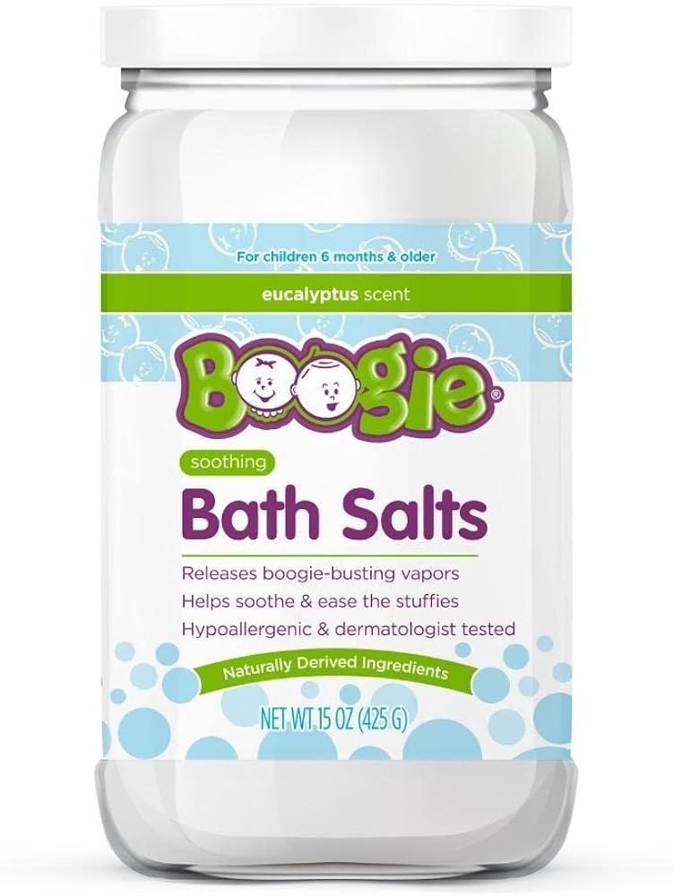 Kids Bath Salts by The Makers of Boogie Wipes, Boogie Fizzies, Calming Bath Salts, Naturally Deri... | Amazon (US)