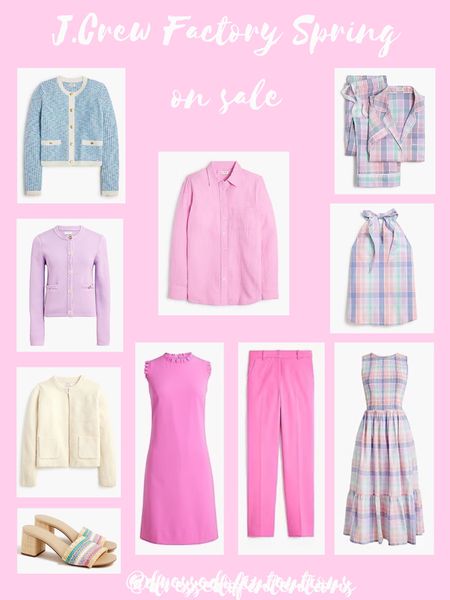I’m loving all the pretty pastels in the J.Crew Factory spring collection and it’s all on sale 🙌 

#LTKSeasonal #LTKstyletip #LTKsalealert
