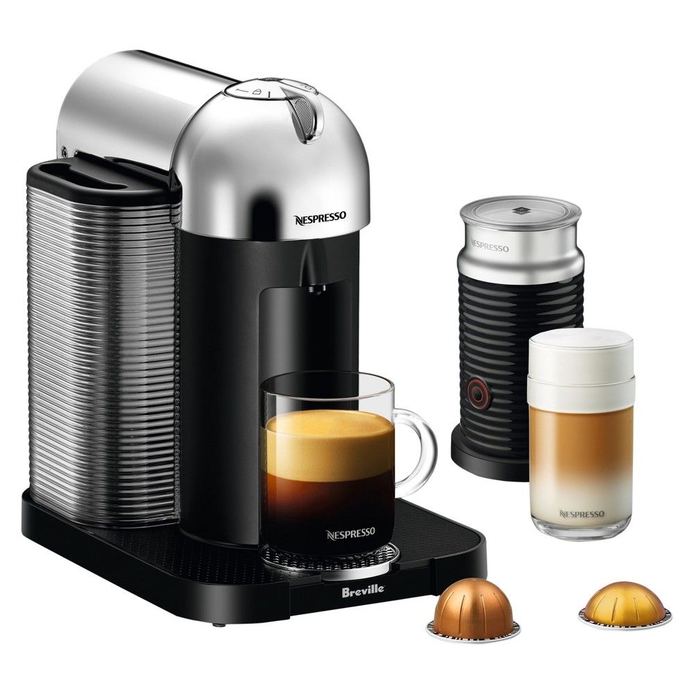 Nespresso VertuoLine Coffee and Espresso Machine Bundle Chrome | Target