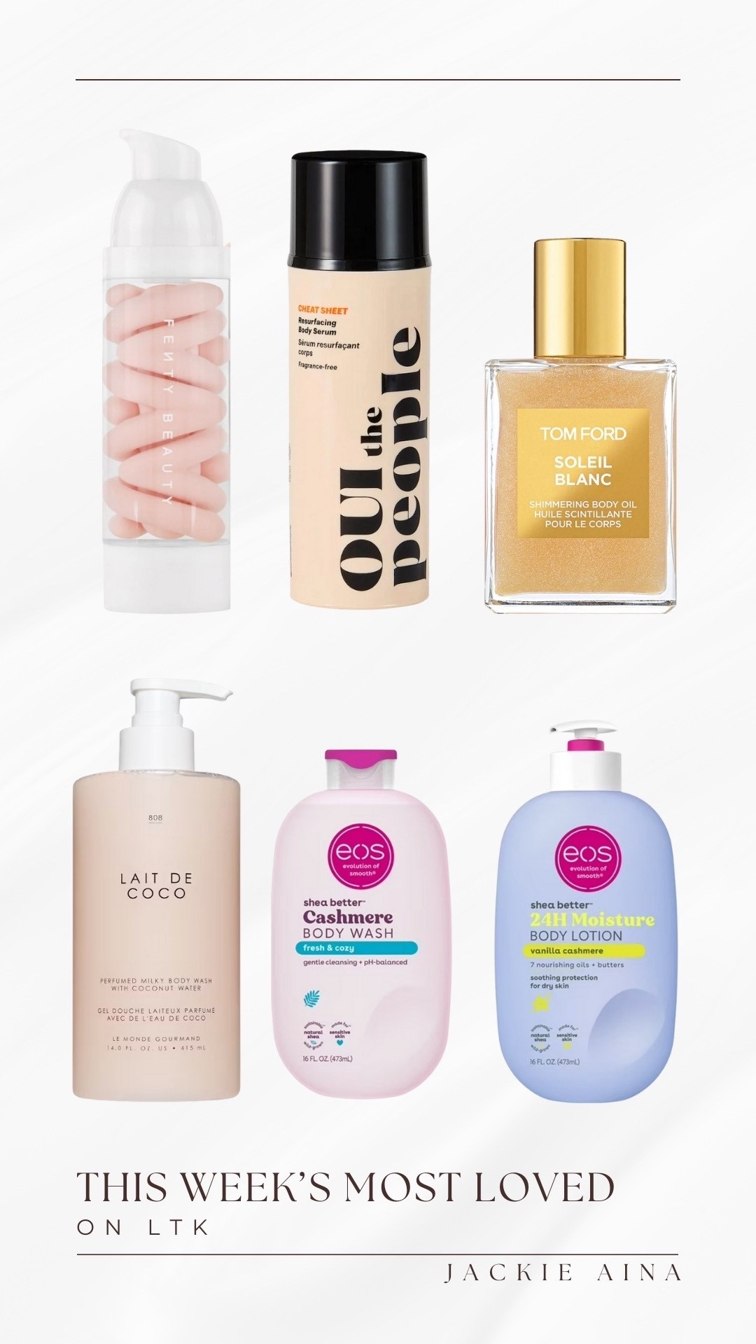 The week’s most loved on LTK!

#LTKFindsUnder100 #LTKBeauty #LTKFindsUnder50