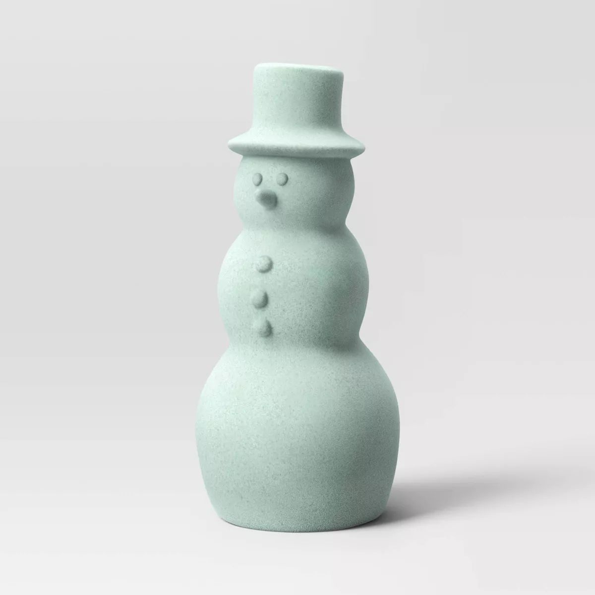 9" Flocked Snowman Figurine - Wondershop™ | Target
