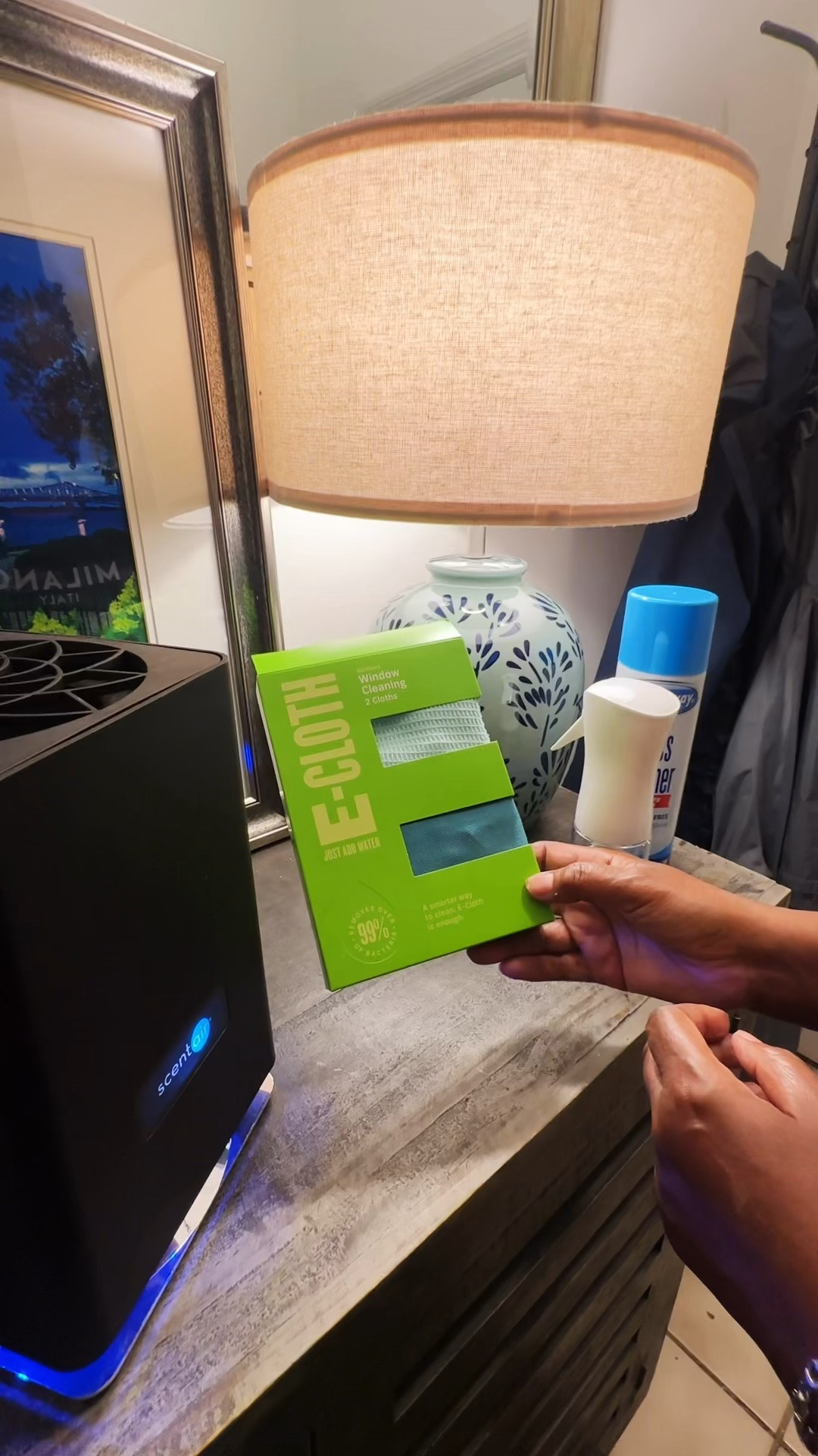 Say goodbye to streaks and smudges for good! 👋✨
Using just water and an E-Cloth, you can get crystal-clear mirrors and glass surfaces without any chemical residue or annoying paper towel fuzz. It’s quick, eco-friendly, and oddly satisfying to watch.

#LTKvlog #LTKHome #LTKSaleAlert