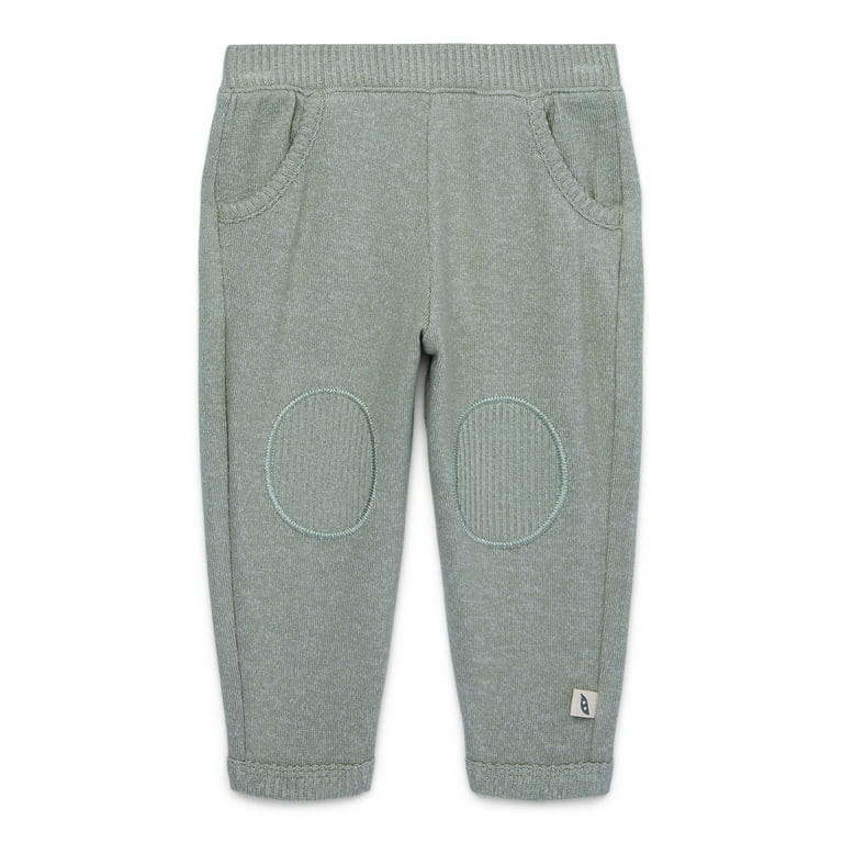 easy-peasy Baby Hacci Knee Patch Jogger, Sizes 0-24 Months | Walmart (US)