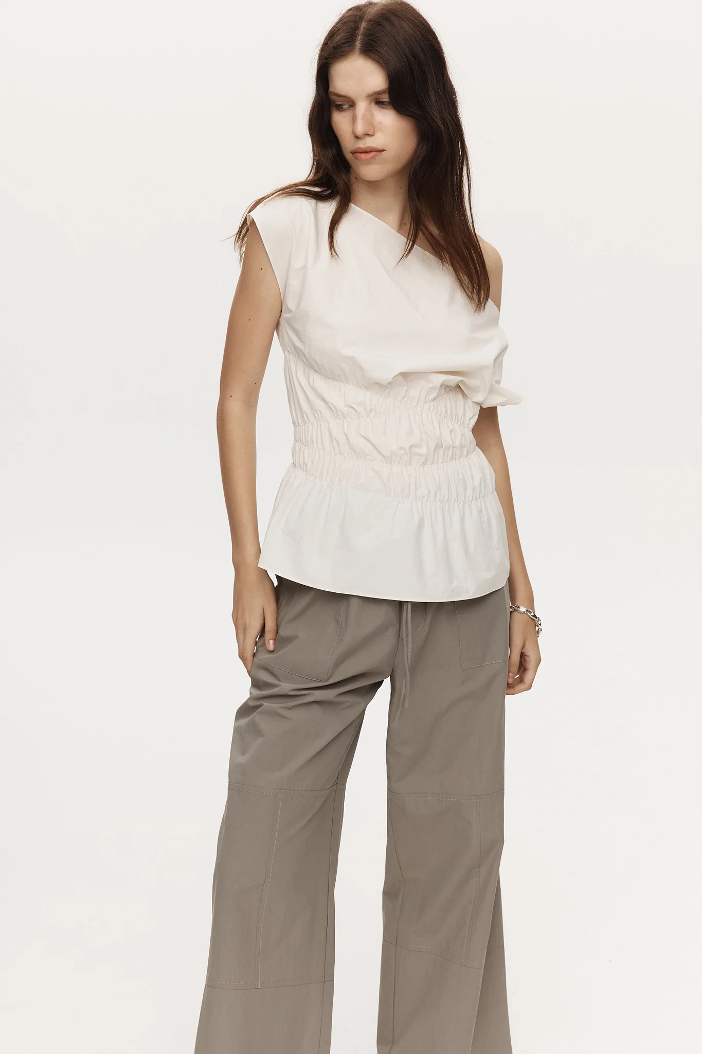AIDA TOP - IVORY | Marle 