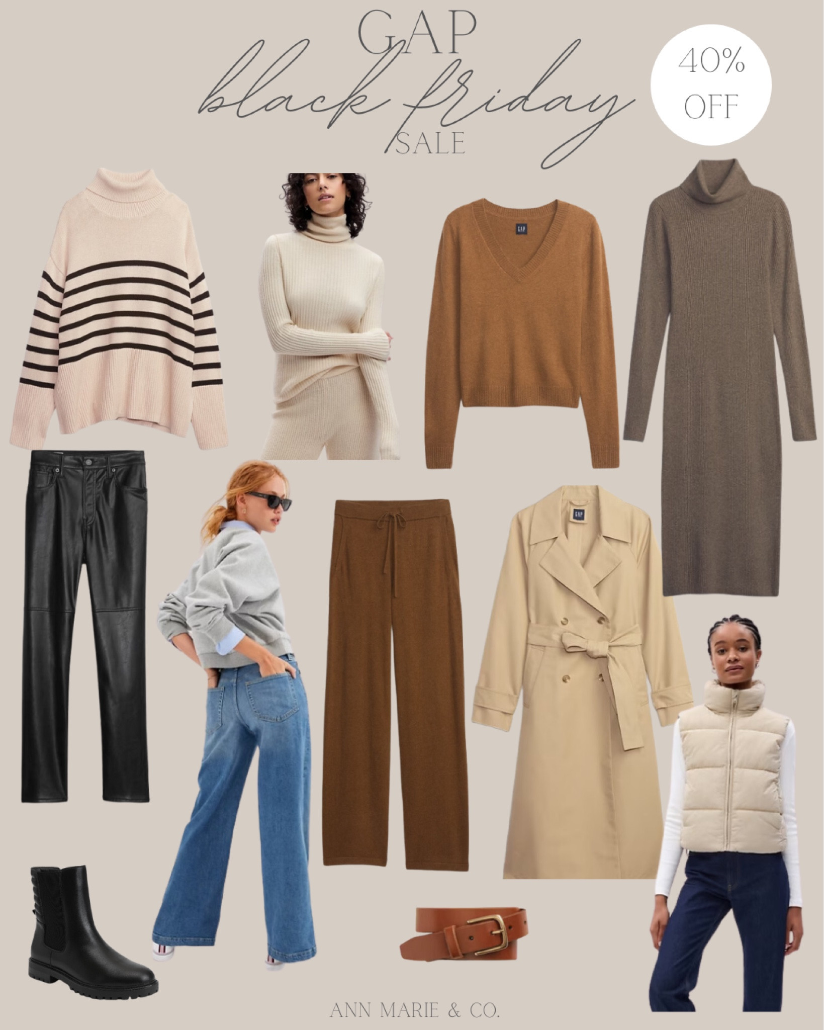 Gap Black Friday Sale - 40% Off Everything

#LTKGiftGuide #LTKCyberWeek #LTKHoliday