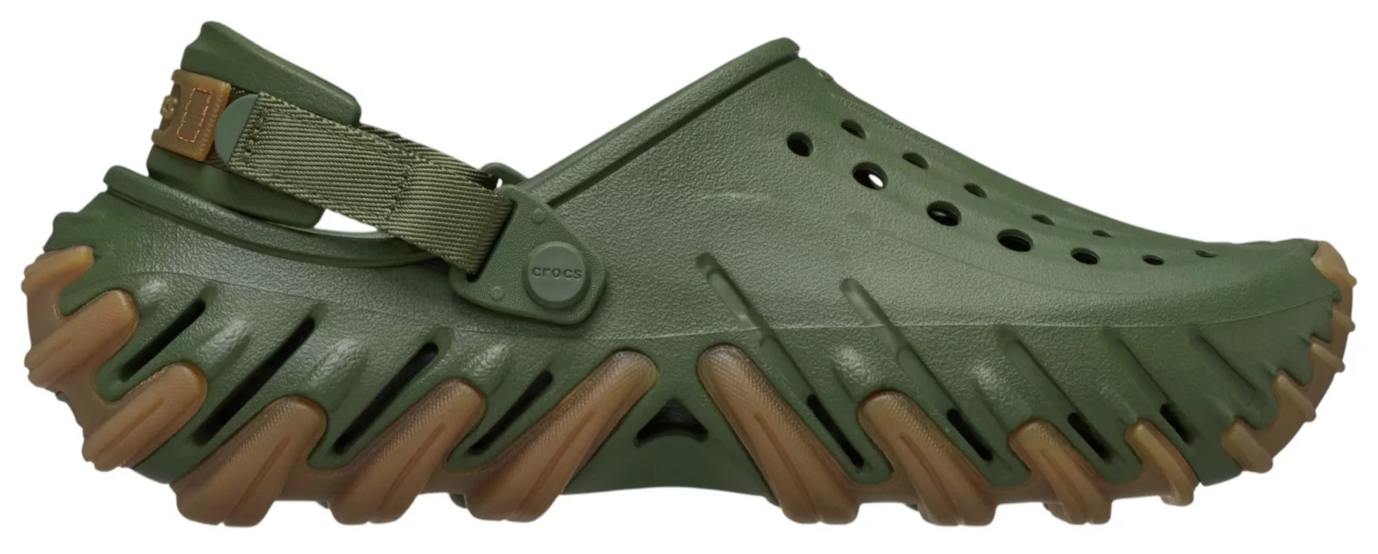 Crocs Echo Gum Ro Clog, Men's, M8/W10, Army Green | DICK'S Sporting Goods