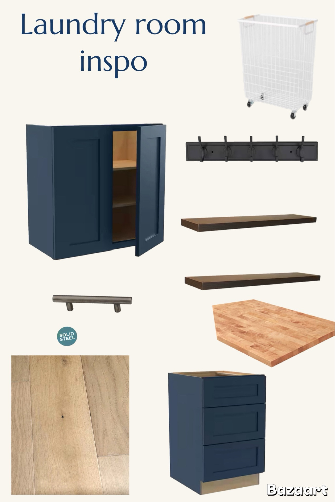 Laundry room inspo 💙 

#LTKSaleAlert #LTKHome #LTKStyleTip