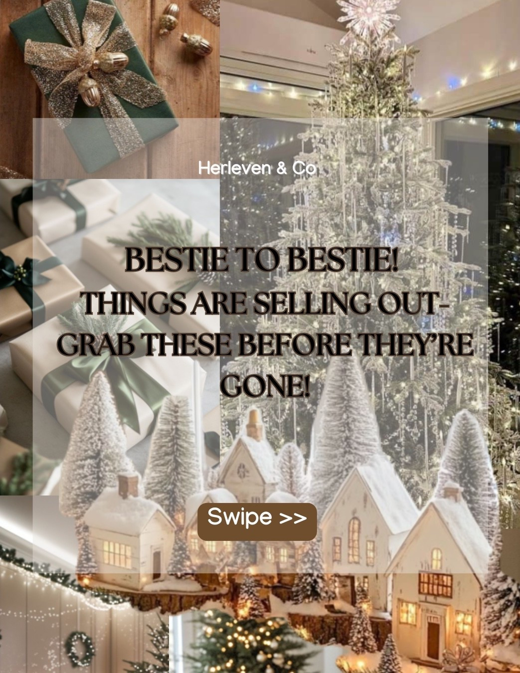 For my cozy winter whites + vintage lovers who aren't quite into the Ralph Lauren tartan everything this one's for you.
I pulled together a mix of winter-white-inspired holiday decor, neutral McGee & Co-style finds, and budget-friendly designer dupes you won't want to miss.
#winterwhites #holidayhomedecor #moodboardaesthetic #holidayfinds #cozyneutralhome
#mcgeeandco #budgetfriendlydecor #lookforless #neutralchristmas #restockalert
#herlevenhome #holidayvibes #walmartfinds #potterybarndupe #targetholiday