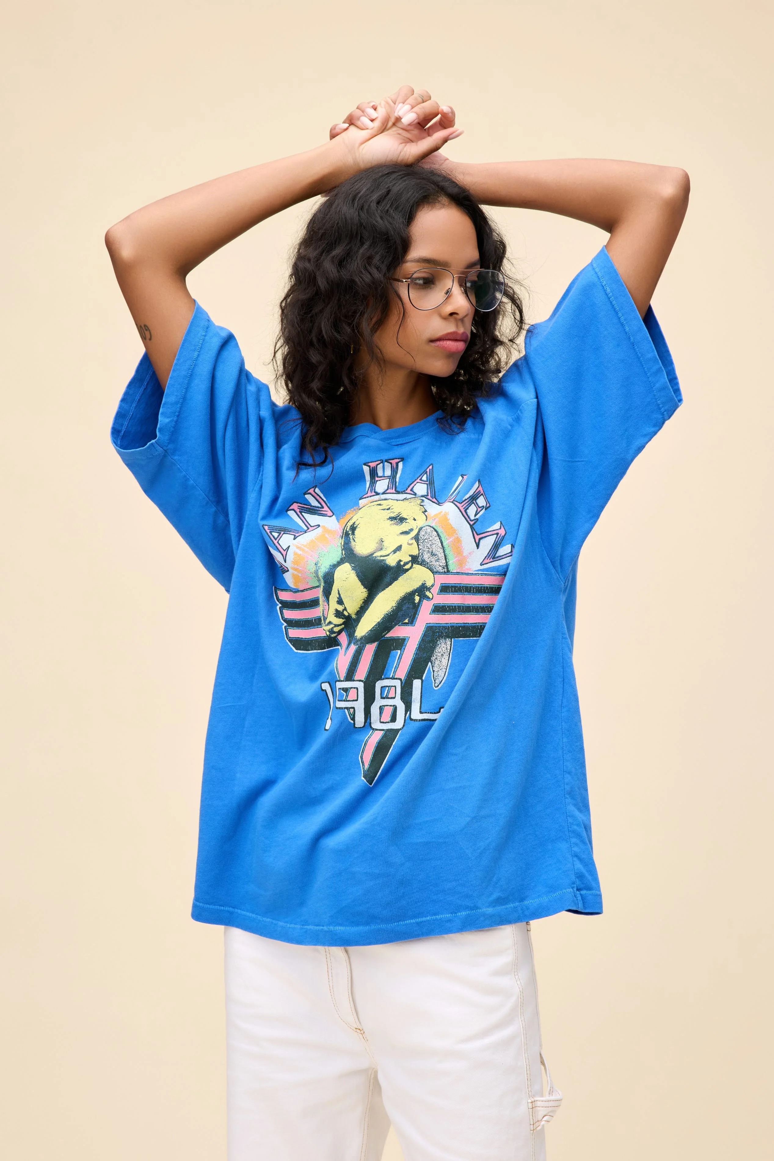 Van Halen 1984 Oversized Jersey Tee | Daydreamer