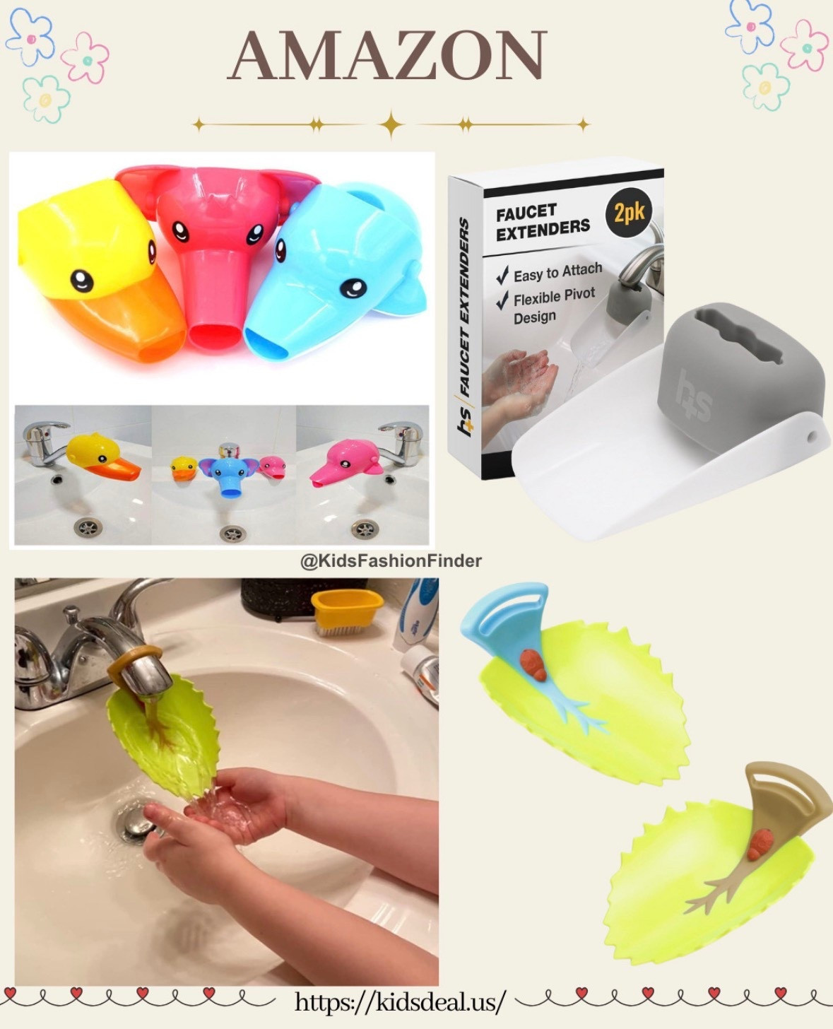🚰✨ Make handwashing fun & easy for kids!

This kids’ faucet extender is super practical and made just for little hands. Soft, flexible plastic with rounded edges — safe, durable, and easy to use. 🙌

Fits most faucets and works in the bathroom, kitchen, or tub. The wide splash guard extends the water flow and helps prevent splashing, so kids can wash hands without getting their clothes wet.

A small helper that makes a BIG difference! 💛

#KidsEssentials #FaucetExtender #ToddlerLife #Handwashing #ParentingHacks #MomLife #HomeFinds 🚰✨ 

 

#LTKHome #LTKmomlife #LTKBaby