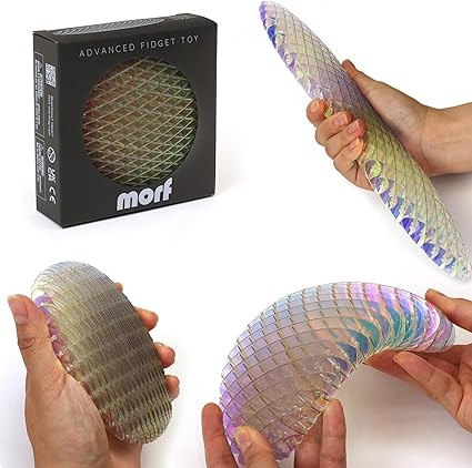 Morf Fidget Worm Toy - Flexible 3D Sensory Slug Figgy Toy for Kids, Teens, and Adults – Stretch... | Amazon (US)