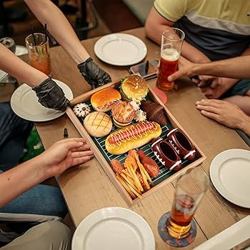Vesici Football Serving Tray and Bowl Set, 1 Wooden Stadium Football Party Platter and 2 Ceramic ... | Amazon (US)