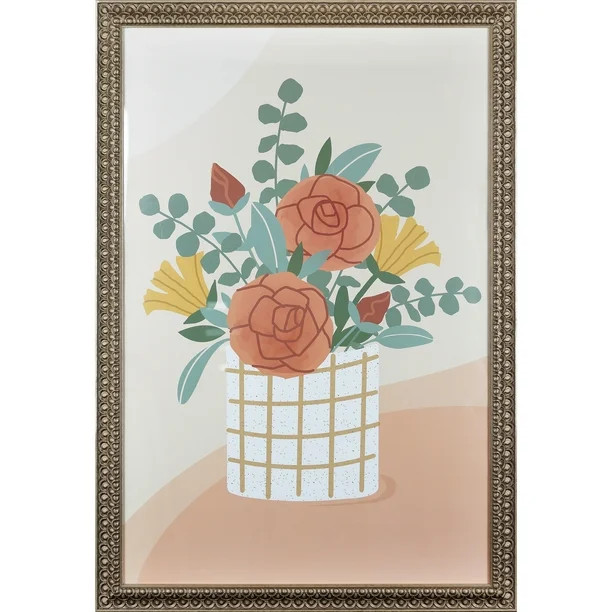 Mainstays 20x30 Classical Brass Gold Wall Poster Frame | Walmart (US)