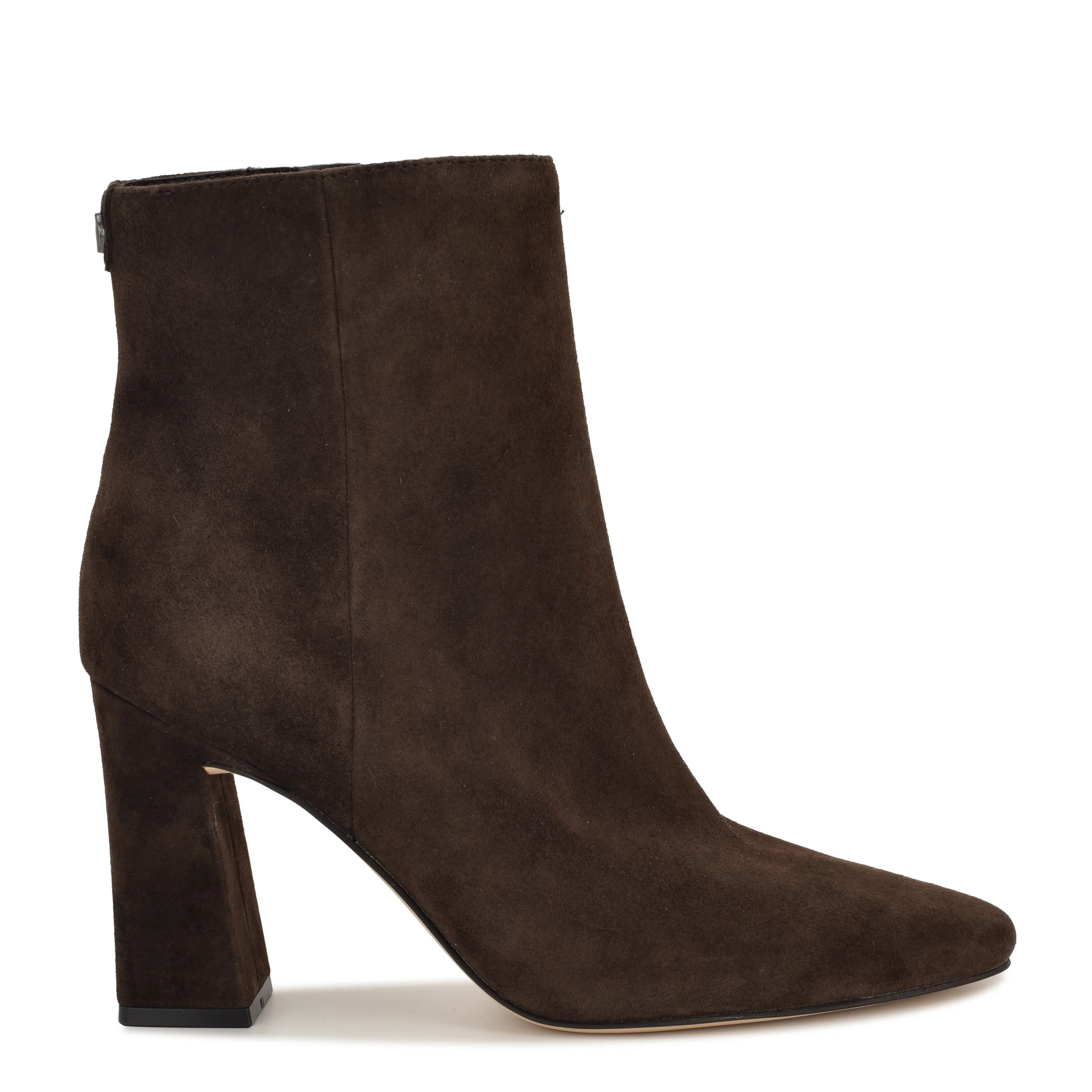 Reraye Block Heel Ankle Leather Booties | Nine West (US)