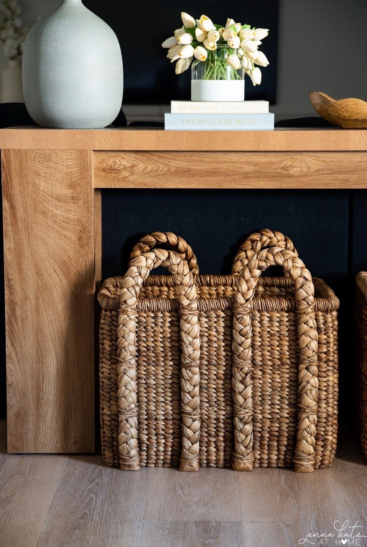 Still on sale! These stunning Pottery Barn baskets are perfect for storing blankets and pillows under a console table! I’m obsessed with the look!

#LTKSaleAlert #LTKHome