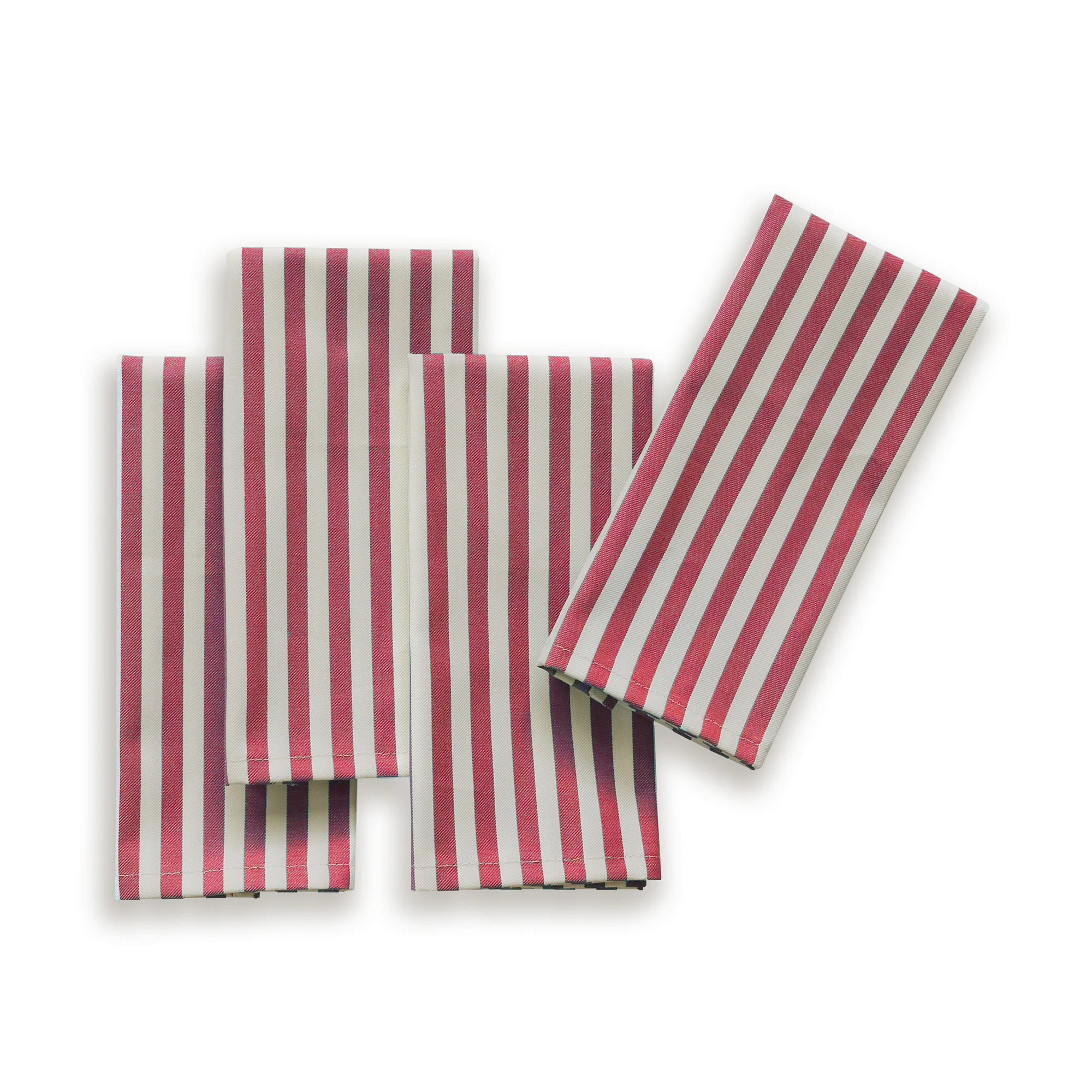 Red Striped Napkins | Pepper Home