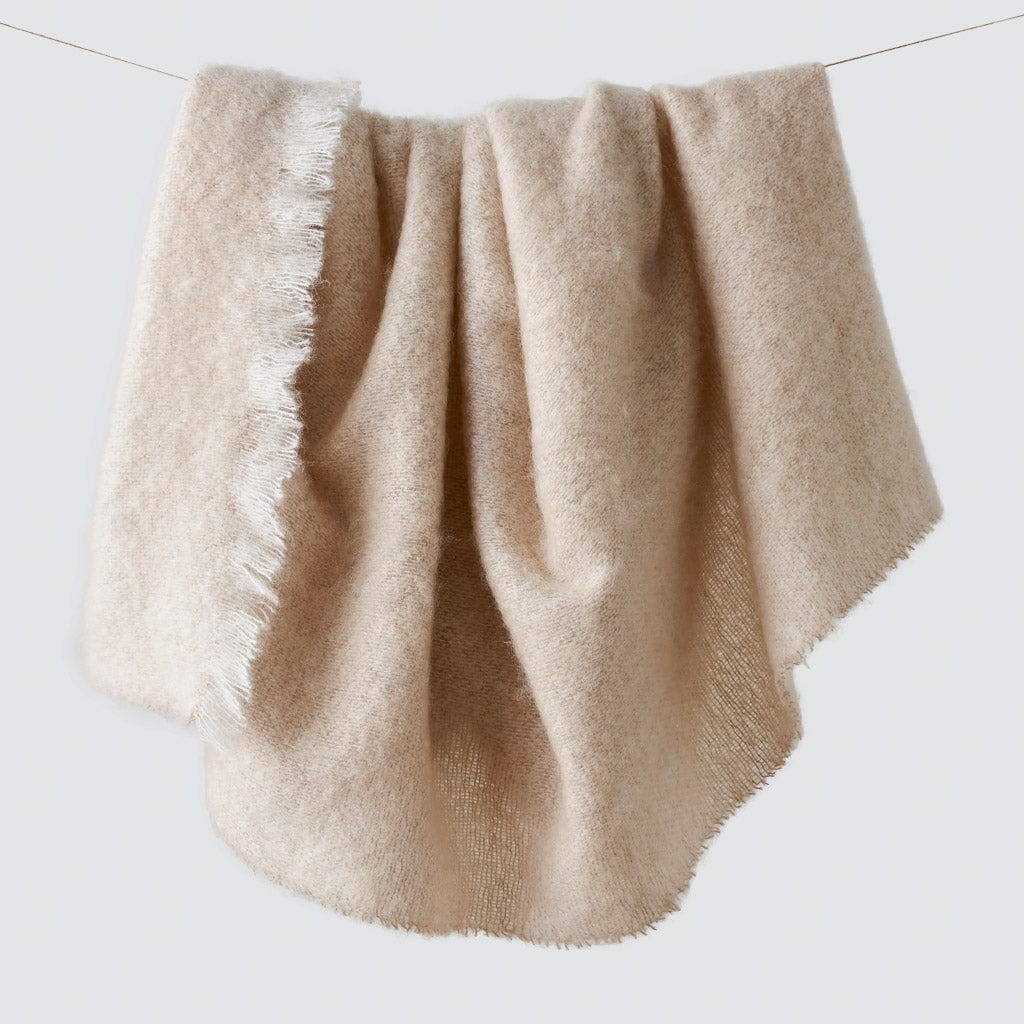 Handwoven Mohair Throw | The Citizenry | The Citizenry