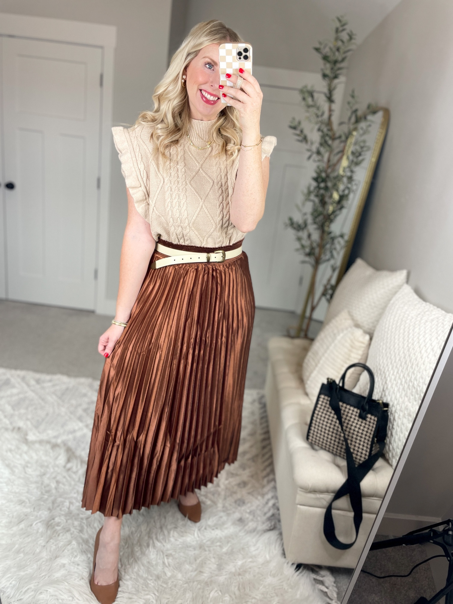 Daily try on, LTK sale, pink lily, pleated skirt 

M in both 

#LTKSale #LTKsalealert #LTKfindsunder50