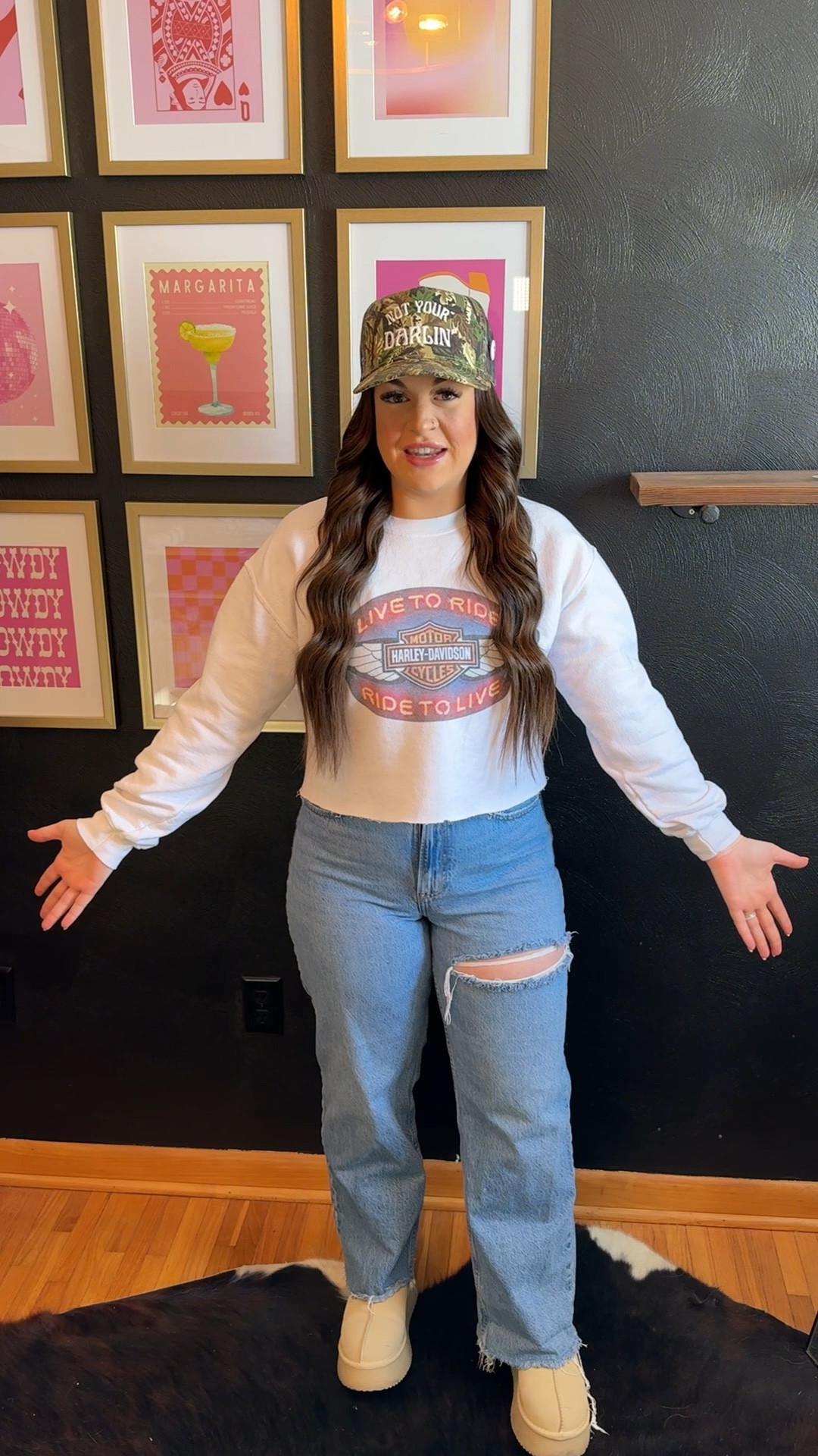 hat is Grae & Co
top | medium 
jeans | 29 

Comfy clothes | Abercrombie jeans | Abercrombie & Fitch | jeans | comfy jeans | spring outfits 

#LTKMidsize #LTKSpringSale #LTKSeasonal