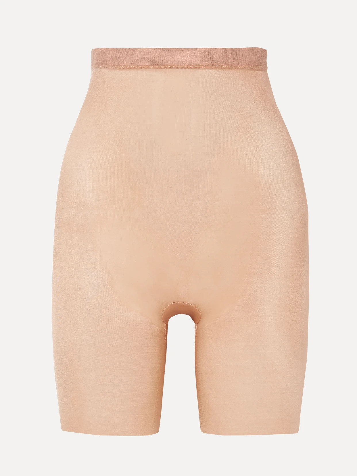 Spanx - Skinny Britches High-rise Shorts - Neutrals | NET-A-PORTER (US)